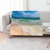 Beautiful Beach And Sea Throw Blanket Manga Thermals For Travel Luxury Throw Soft Blankets
