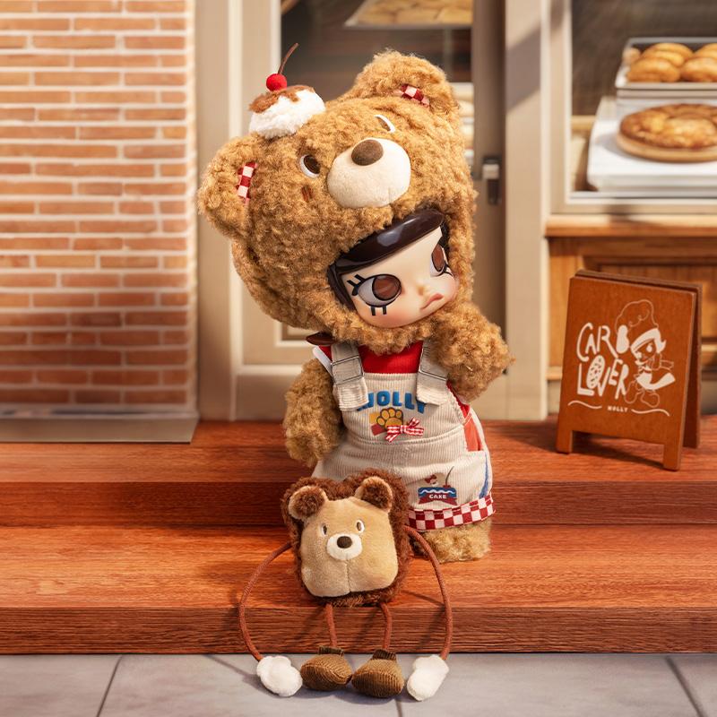 New POP MART MOLLY Bear Puffy Trendy Figures 20cm PPMT-2410-0019