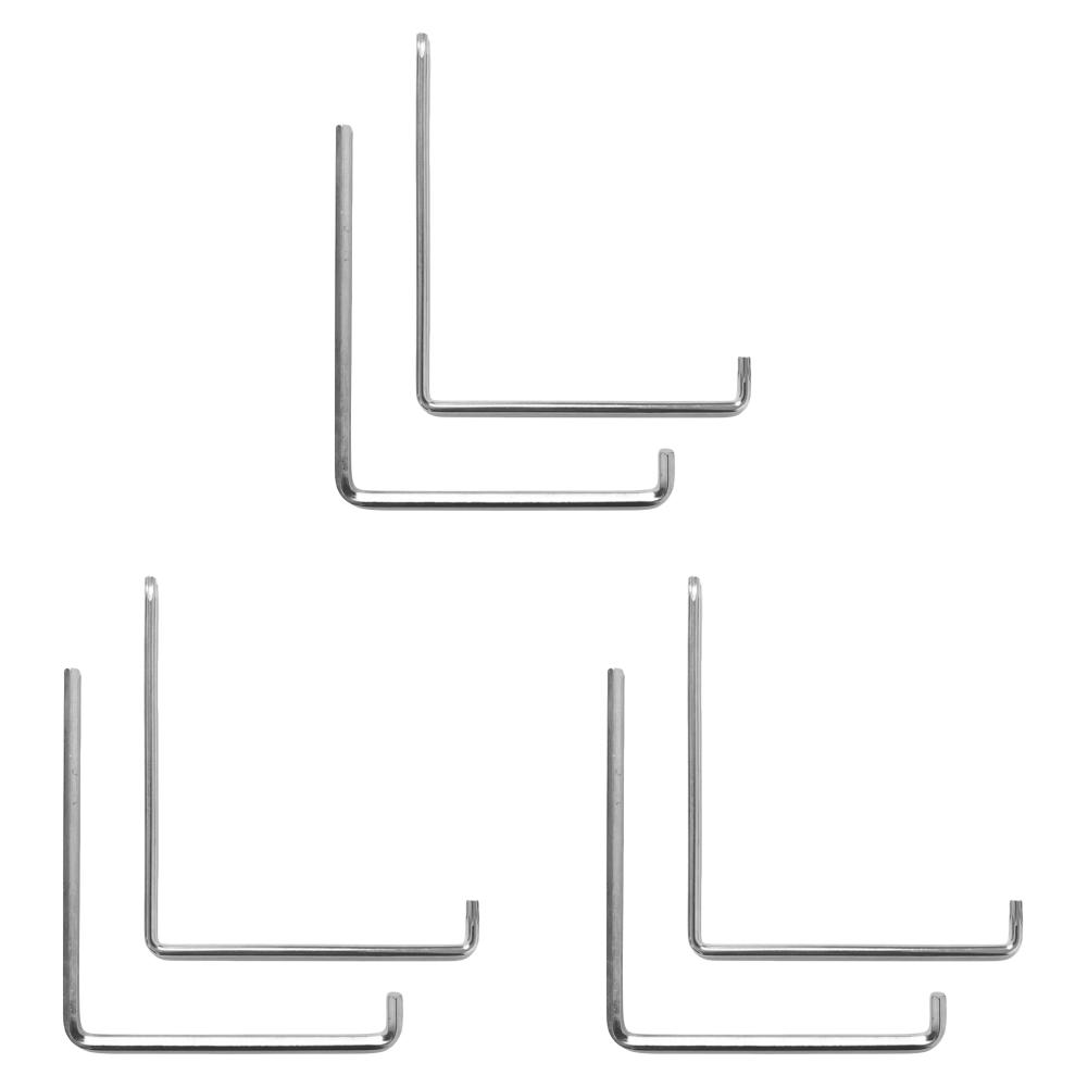 2/4/6Pcs Curved Inside Hexagonal Wrench 4mm Window Adjustment Tool Bicycle Adjustment Wrench for Versatile Fitting Adjustment