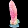 Candy Color Luminous Dildo Fluorescent Mixed Color Dildo Soft Alien Anal Plug Potřeby pro ženy pro dospělé sexuální hračky Tekuté