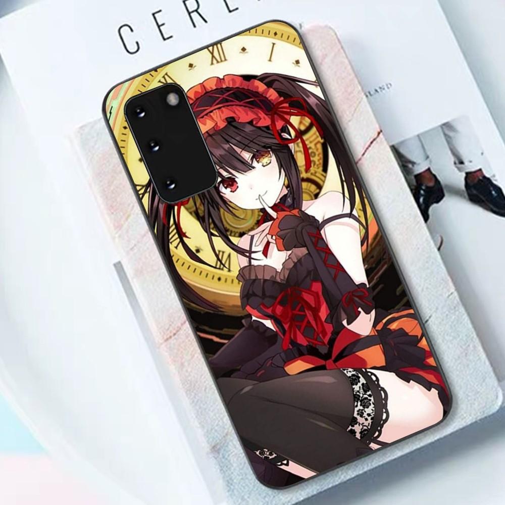 Cartoon K-Kurumi T-Tokisaki Phone Case For Samsung S 9 10 20 21 22 23 30 23 24 Plus Lite Ultra FE S10lite Fundas