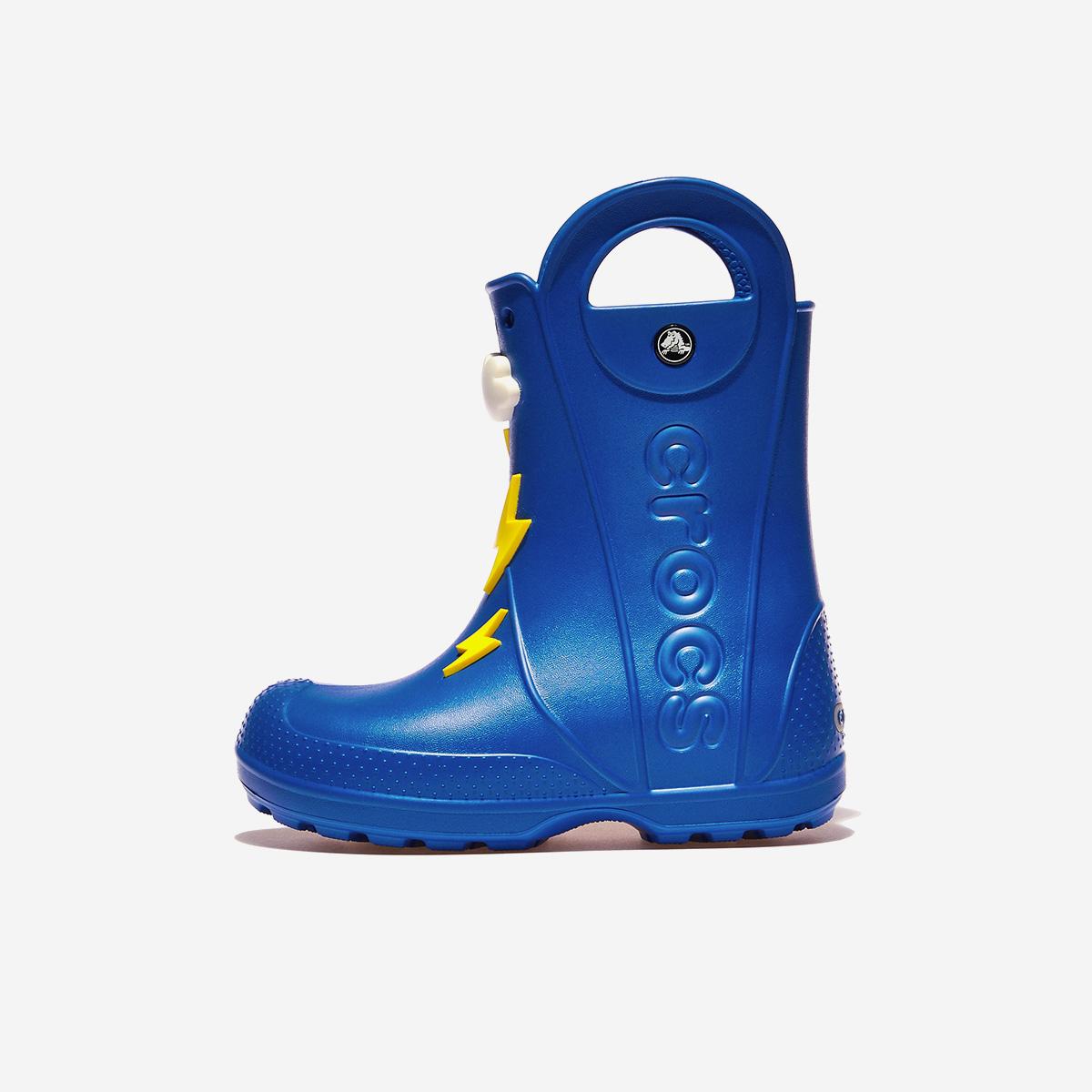 

[Crocs] Handle It Lightning Bolt Rain Boots Kids, CRS211119, 1010112913, Popular Korean Shoes 200