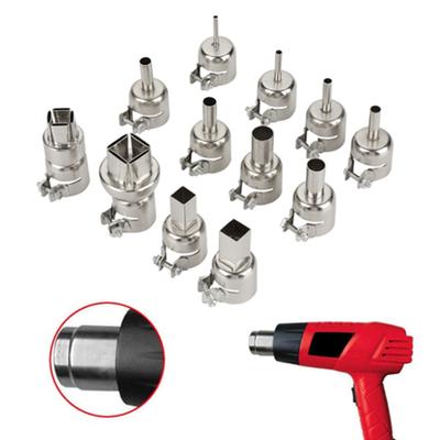 Heat Gun Nozzles Kit For 850 Hot Air Soldering Station Repair Tool Accessory Hot Air Gun Nozzle Soldering Station Nozzle