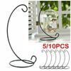 Color Is Bright High Quality Practical To Use Iron Stand Holder Stand Christmas Decorative Hanging Bauble Light Weight Ornament