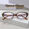 Small Framed Versatile Anti-Blue Light Glasses Fashionable Cat-Eye Unisex Daily Commuting Clear Lens Optical Eyeglasses