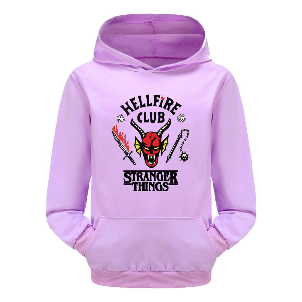 Stranger Things, Tasche Kapuzenpullover, Kinder Kapuzenpullover Lässiges Set