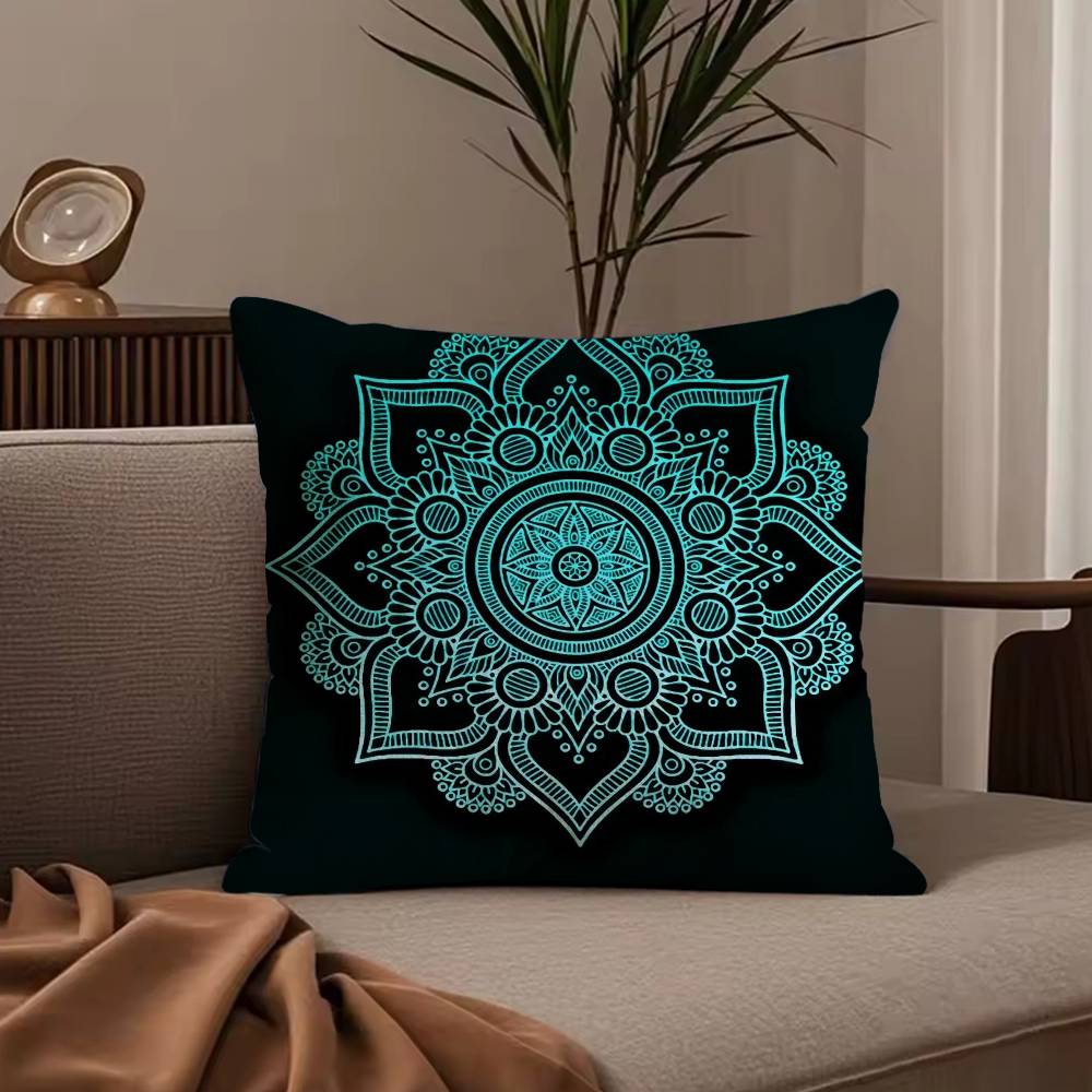 E-Ethnic Style Pillow Case Null