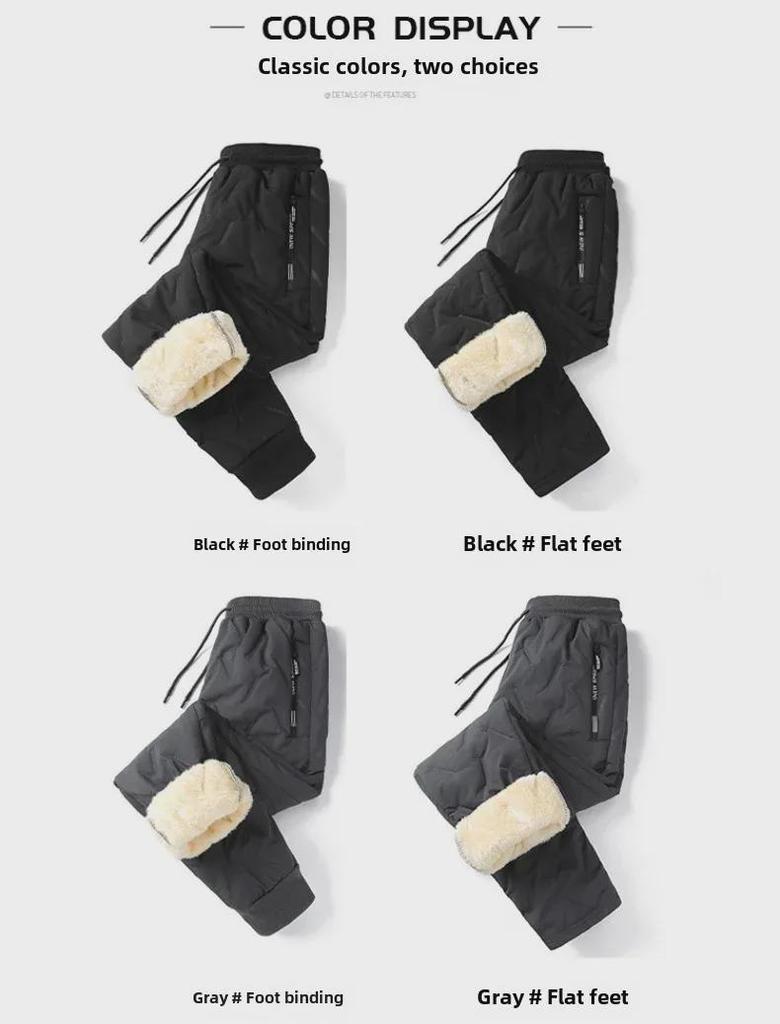 Winter Samt Dick Warm Lässig Zweiteiler: Lockerer Mantel & Vielseitige Hose