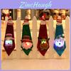 Creative Christmas Decoration Sparkling Tie For Adults And Kids With Unique Designs In Various Styles