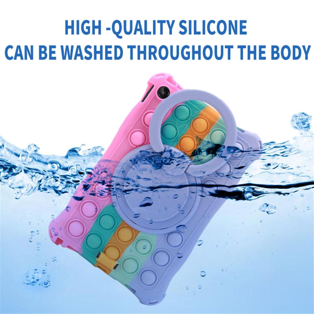 Soft Bubble Kids Case For Lenovo Tab M10 3rd Gen 10.1 TB328FU 2nd TB-X306X X306F X606 128FU 125FU 10.6 Kickstand Tablet Cover