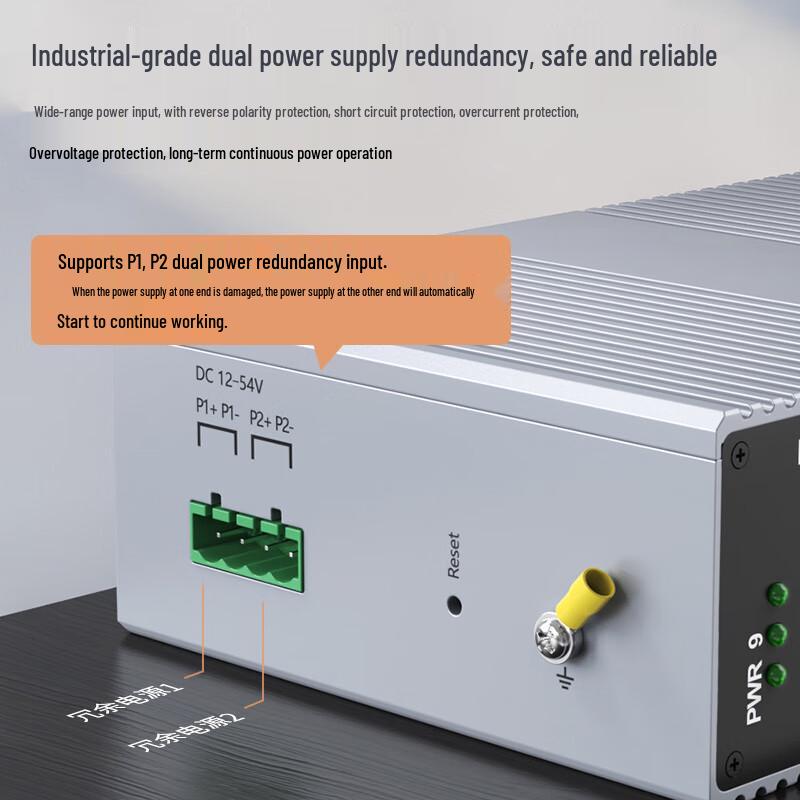 netLINK Industrial Gigabit DIN Rail Switch