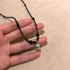 Lion Dancing Beaded Necklace Women's Retro Versatile Clavicle Chain Design Sense Niche Ethnic Style Sweater Chain