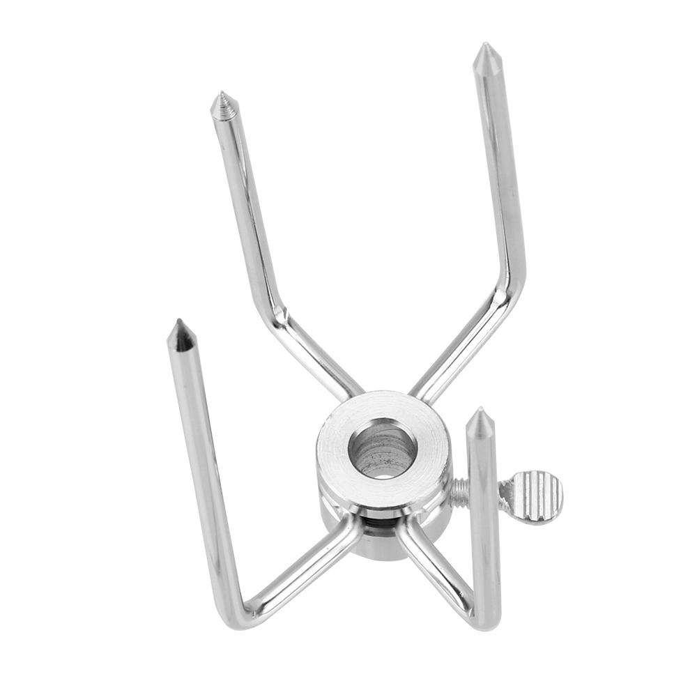 2pcs/set Charcoal Chicken Grill Rotisserie BBQ Forks Rotisserie Meat Fork Stainless Steel BBQ Forks