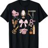 Hairstylist Hair Dresser Coquette Hair Hustler Aesthetic T-Shirt