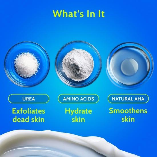 Crema de Pies Chemist at Play para Talones Agrietados y Pie Diabético | Hasta 24 horas de Hidratación | 10% Urea y AHAs Naturales | Hidratación | 50g