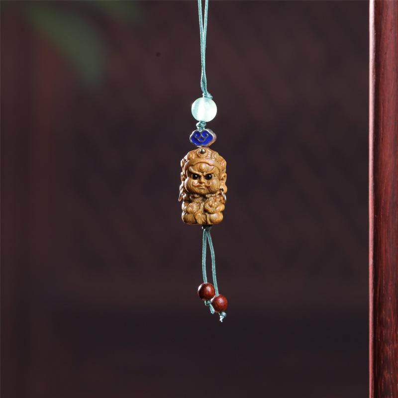 Creatieve Gele Telefoonbedel Hanger Sleutelhanger Ornament Cadeau