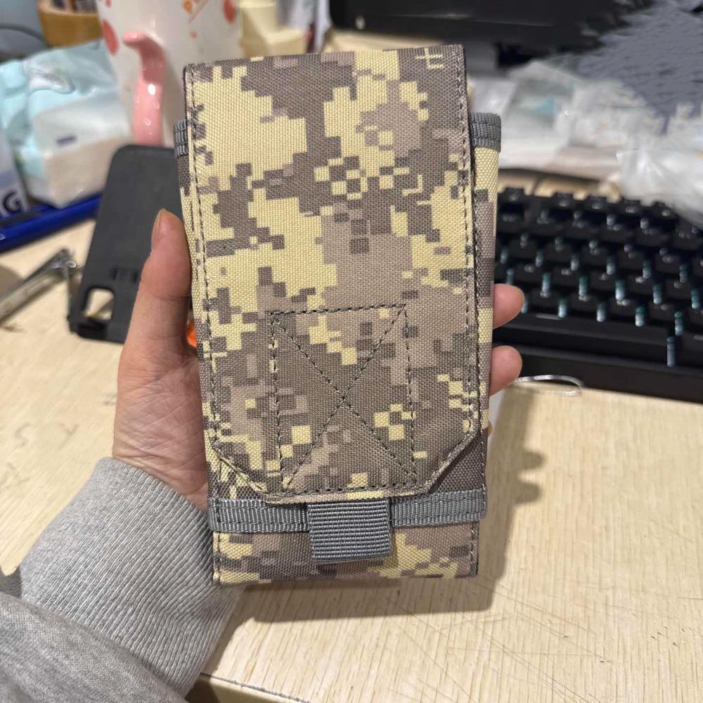 Waist Belt Case Camouflage Bag Nylon Waist Bag Outdoor Belt Bag Army Waist Bag Zipper Waist Pack