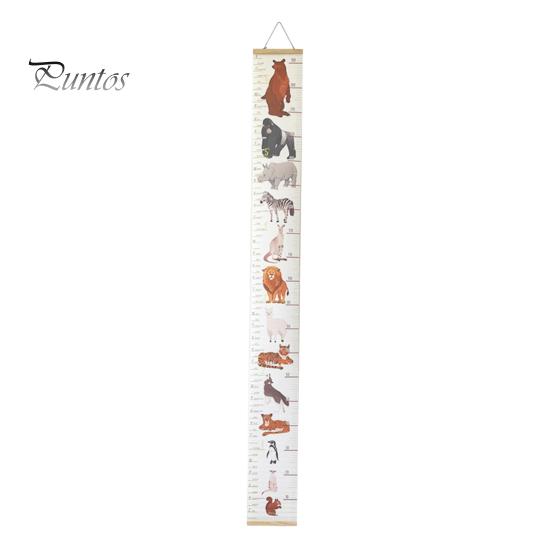 

Детская диаграмма роста, настенная линейка с рисунком животных из мультфильмов для мальчиков и девочек, настенная диаграмма для измерения роста детей, декор для спальни B