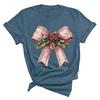 Christmas Printed Fashionable Women's T-shirt Christmas Trend Pure Cotton Casual Sportswear T-Shirts Women’s