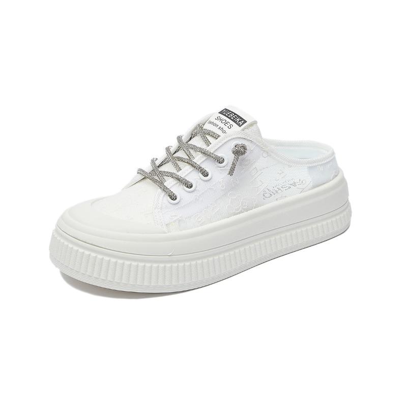 Fashion Womens Slippers Summer New Comfortable Breathable Mesh Casual Shoes Womens Fashion Trend Thick Sole Heightening Women's Sandals