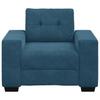 Armchair Blue 100x78x80 cm Velvet