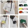 Fashion Women Canvas Patchwork Crossbody Shoulder Messenger Bag Casual Ladies Mini Handbags Purse Phone Bags Wallet Women's Bag