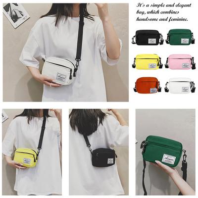 Mode Femmes Toile Patchwork Bandoulière Sac Messager Décontracté Dames Mini Sacs à Main Portefeuille Sacs Téléphone Portefeuille Sac pour Femmes
