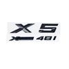 ABS 3d New Style XDrive Alphanumeric Trunk Emblem Sticker for BMW X5 - 28i 30i 35i 40i 48i 50i 30d All-Wheel Drive Badge Yi2