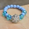 Colorful Sparkle Bead Bracelet for Kids - Princess Jewelry Gift