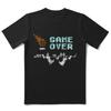 Cool Dinosaur Game Print Summer Casual Loose Round Neck Mens Womens Breathable  Comfortable Pure Cotton Tshirt