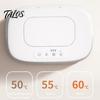 Baby-friendly Constant Temperature Wipes Warmer with Stainless Steel Top Heating 3 Adjustable Levels Indicator Light Wet Heater Baby Dispenser