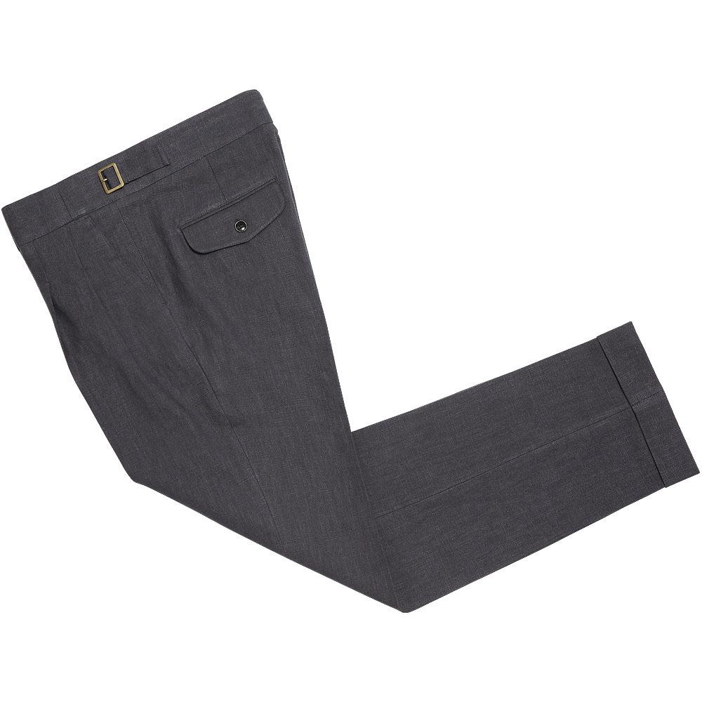 Solti 8S Linen Gurkha Trousers (Charcoal)