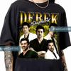 Derek Shepherd Grey's Anatomy Maglietta Bootleg Vintage Anni '90 Maglietta Retrò Derek Shepherd Maglietta Film Anni '90