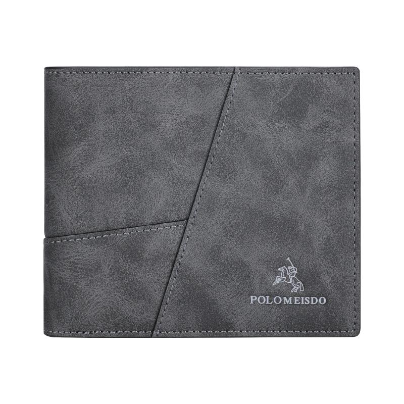 Paul Master Men s Short Bifold Wallet Gift Set High-End Gift Box