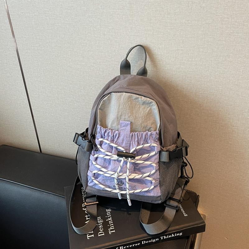 Zewnętrzny Lekki Plecak Damski Mały Plecak Wielofunkcyjna Torba na Klatkę Piersiową Torba Podróżna Sportowa