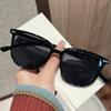 Trendy Square Sunglasses for Women Classic Vintage Retro UV400 Eye Protection Riding Sun Eyeglasses Men Latest Trend Outdoor Use Driving Glasses