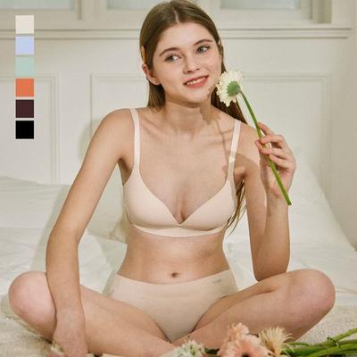 [SET] Tension No-Wire Bra Panties Set 4Colors