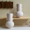 Nordic Style Creative Ceramic Vase Matte Plain Bottle Home Decoration Ornament Flower Arrangement Designer Flower Arrangement
