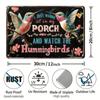 Decorative Metal Wall Sign 20x30cm Tin Sign Vintage Art