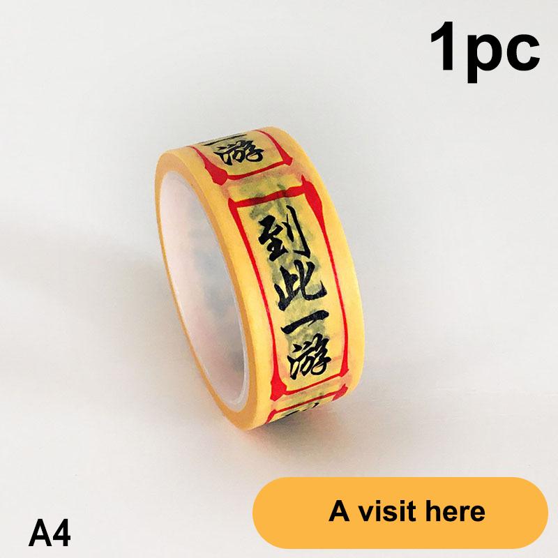 

Rune Paper Tape Tear Seal Sticker Diy Crafts Scrapbooking Photo Albums Gift Boxes Decorative Sticker Fengshui Good Luck Sticker A4