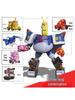 Laughing Larva Toys: Mecha Team Transforming Car-Robot Set for Boys