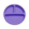 2021 New Kids Dish Meal Tray Children Silicone Food Plate Fruit Vegetable Baby Food Non\-slip Tray