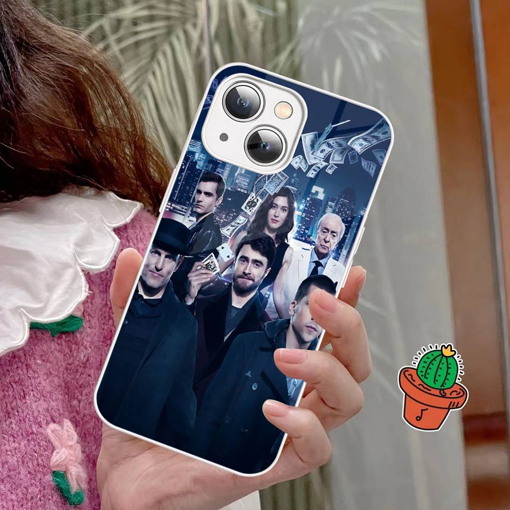 Movie N-Now You See Me For iPhone 14 13 12 Mini 11 Pro XS Max X XR 14 Plus Tempered Glass Cover