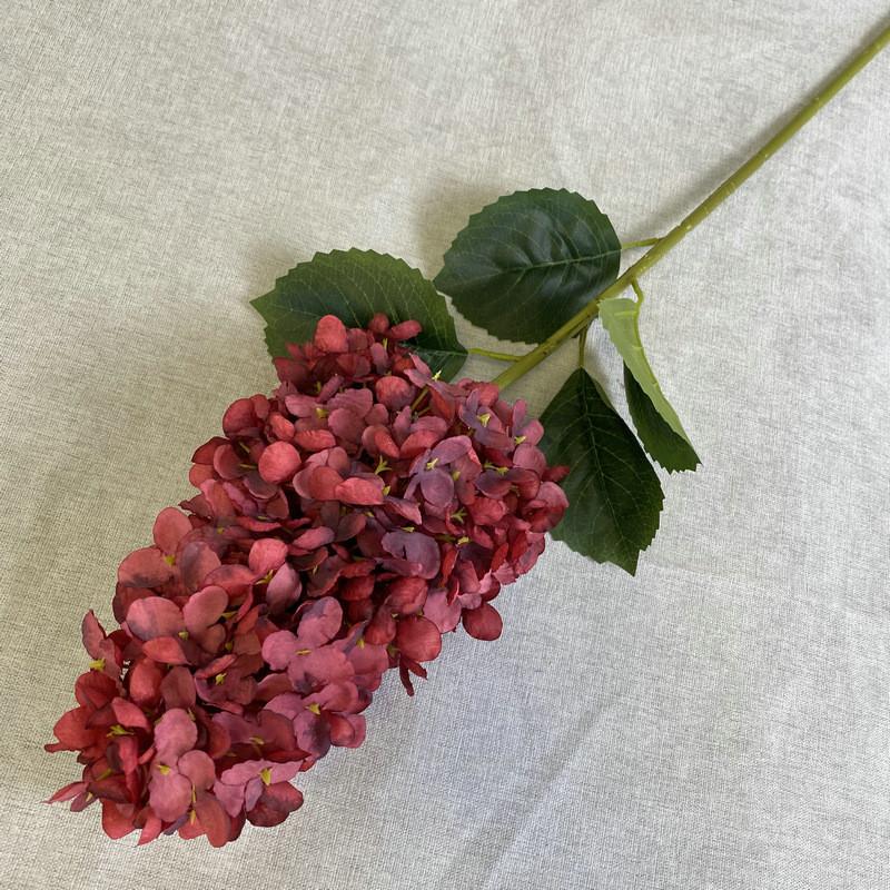 Faux Hydrangea Floral Arrangement 82in Silk Stems For Event Backdrop And Bridal Bouquet
