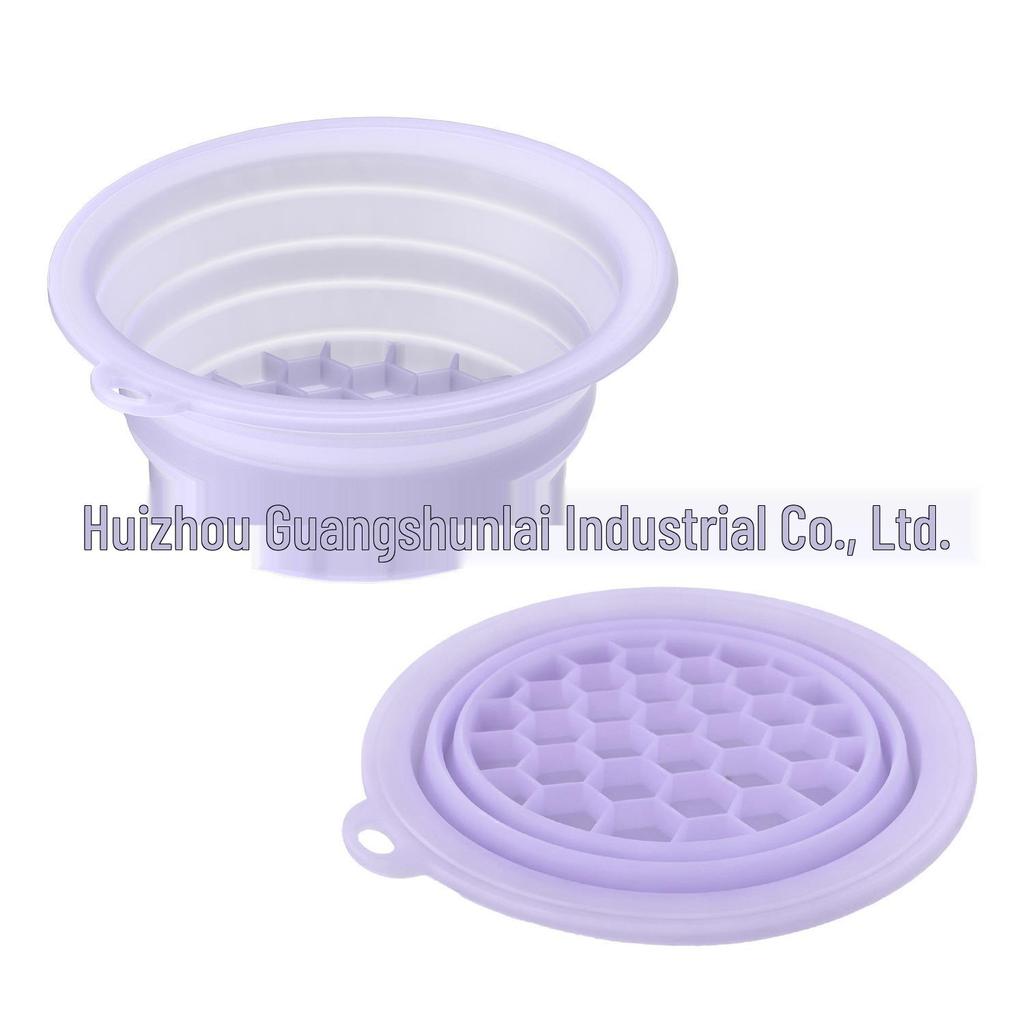 Silicone Ice Cube Tray with Lid: 4-Grid Frozen Soup & Food Storage Box
