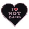 I Love Spicy Dad Heart Brooch Enamel Pin