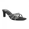 Womens/Ladies Block Heel Mule Sandals