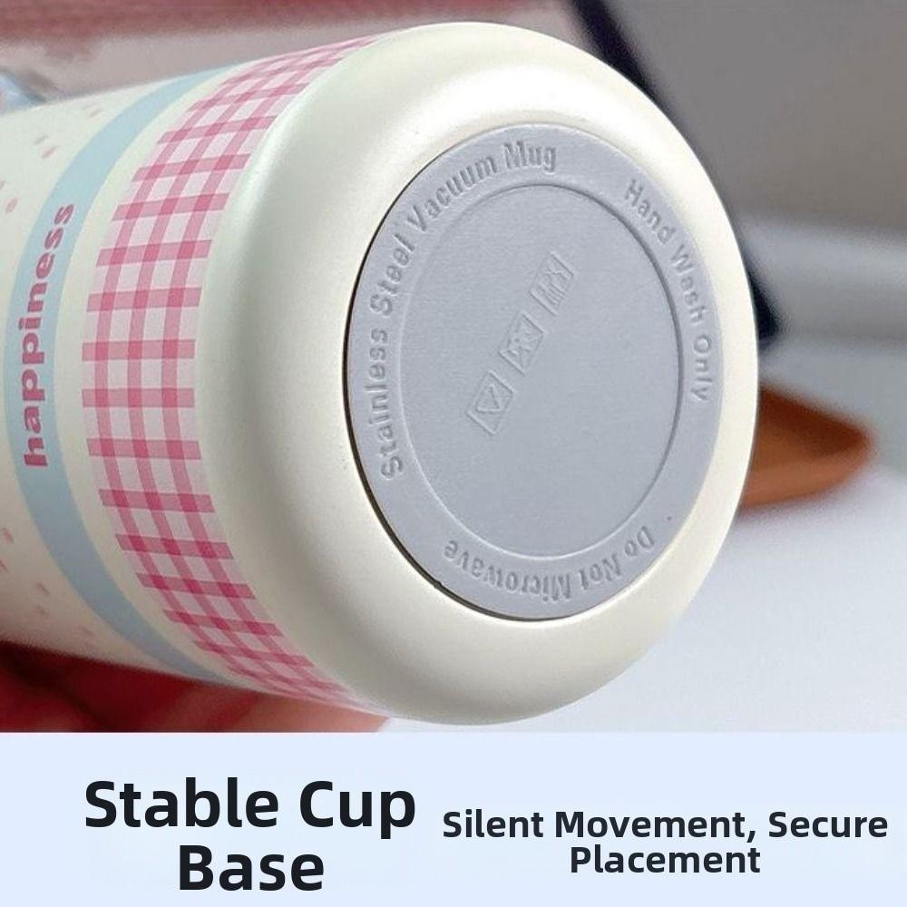 500ML Vacuum Cup Insulation Or Cooling Large-capacity 316 Stainless Steel Cup With Lifting Rope Cartoon Animal Prints