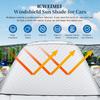 Car Windshield Snow Cover, Magnetic Windshield Snow Cover 4-Layer Protection For Snow, Ice, Frost, Sunlight, Car Windshield Cover With Side Mirror