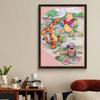 DIY Diamond Painting Winnie and Tigger Cross Stitch Kit Mosaic Art Diamond Painting Full Circle Diamond Home Decoration